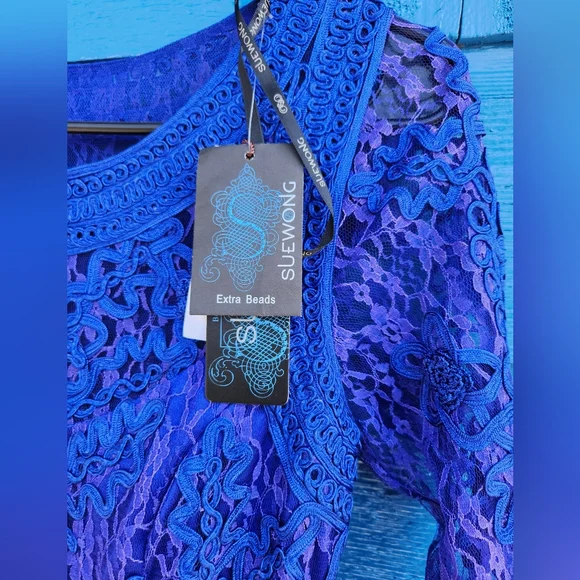 Sue Wong sephire dress - Picture 4 of 7